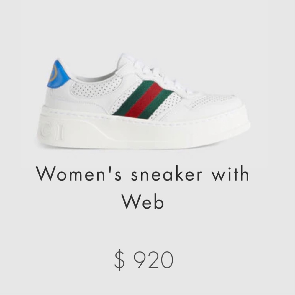 Women’s Gucci sneakers